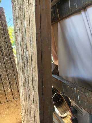 Puerta de madera antigua