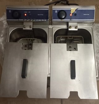Freidora Industrial Doble
