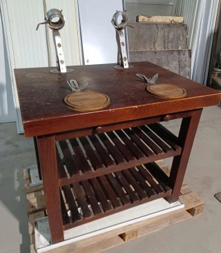 Mueble Jamonero 100 x 74 x 86