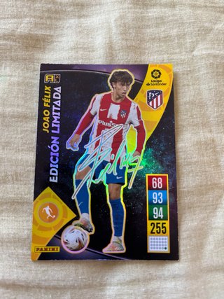 5 Cartas Fútbol Español 21-22 + 3 Firmas