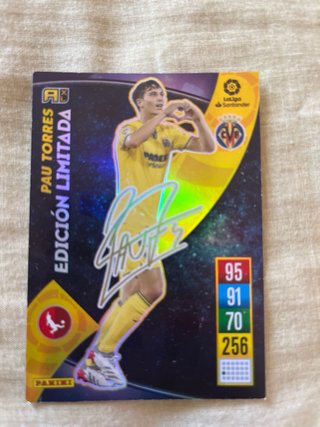 5 Cartas Fútbol Español 21-22 + 3 Firmas