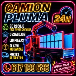 Camión Pluma 24h