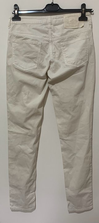 Jeans Fiorucci vintage bianchi
