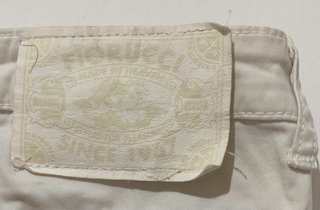 Jeans Fiorucci vintage bianchi