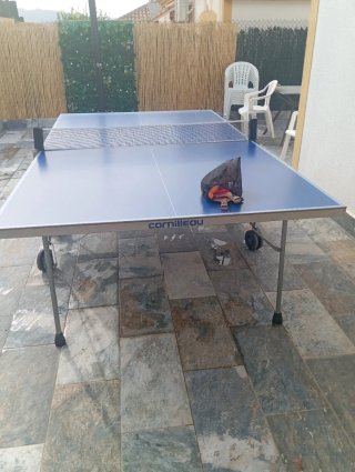 Mesa Ping Pong Exterior Azul
