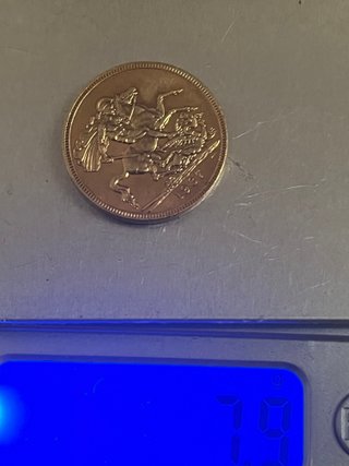 Soberano de Oro Puro Jorge VI