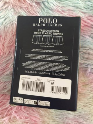 3 Calzoncillos Polo Ralph Lauren Tallas M y L
