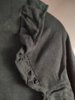 Lote 3 camisetas negras con pedrería