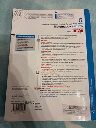Matematica.azzurro. Con tutor. Per le Scuole su...