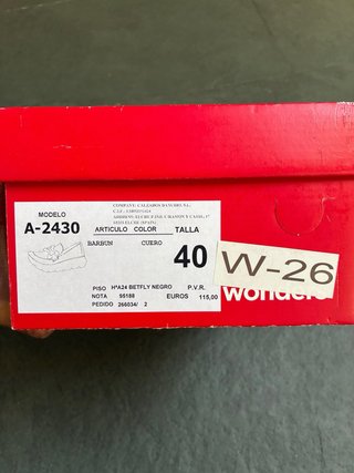 Zapatos Wonders mujer Betfly cuero charol