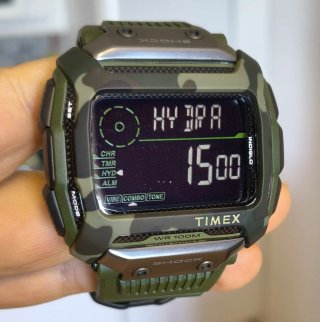 Timex Command Camuflaje Verde.