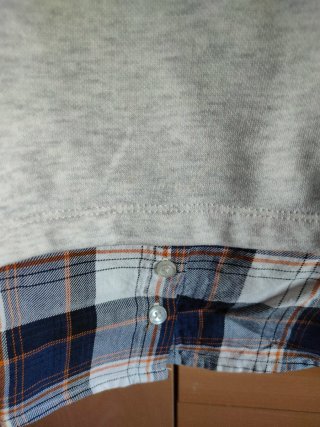 Sudadera Springfield gris con texto