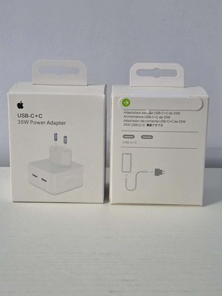 Cargador iPhone Dual 35w Original Precintado
