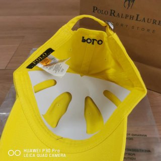 Cappello Polo Ralph Lauren Giallo Unisex