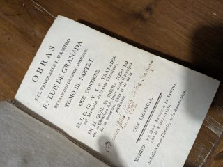 Obras de Fray Luis de Granada, edición de 1782