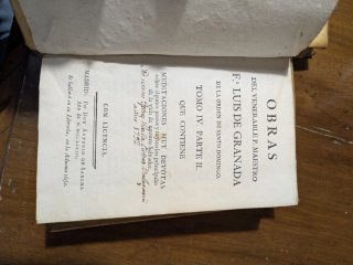 Obras de Fray Luis de Granada, edición de 1782