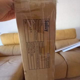 Consola recibidor mármol y metal dorado