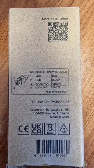 Teltonika PR2FK20M Cable Conector
