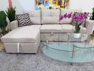 Sofá Cama Chaise Longue con Arcón