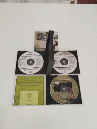 Lote 6 CDs: Pink Floyd, Simon, Marley, Supertramp