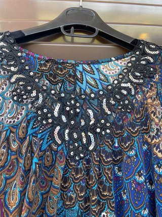 Blusa donna fantasia etnica