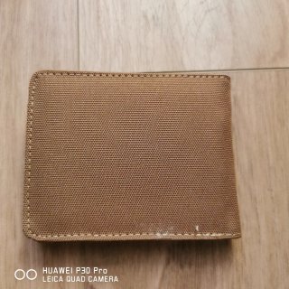 Portafoglio Carhartt in tela beige