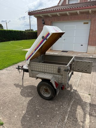 Remolque carro para perros