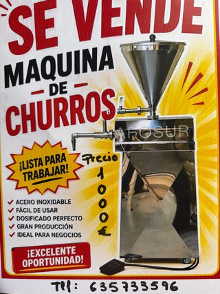 Maquinas de churros