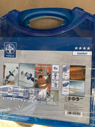 Set 8x Brocas Corona Lux Tools HM
