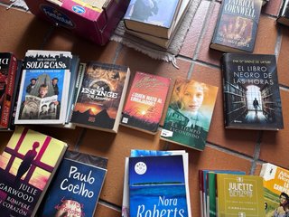 Lote de libros novelas varios. Recoger en Cuntis.