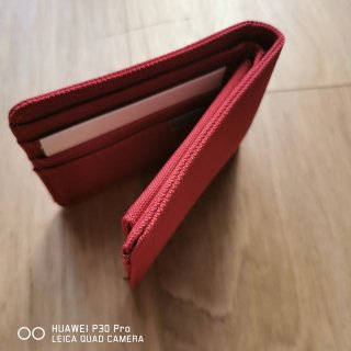 Portafoglio Carhartt tela rosso