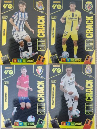 Panini Adrenalyn XL - Cromos Súper crack 25-26