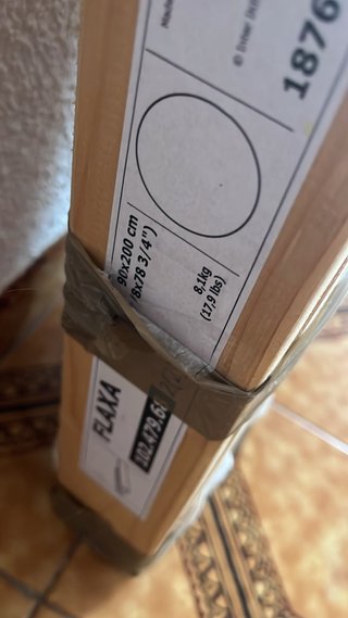 Láminas madera IKEA FLAXA 90x200cm