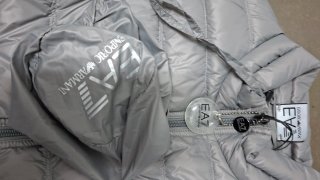 Chaleco plumífero Emporio Armani gris
