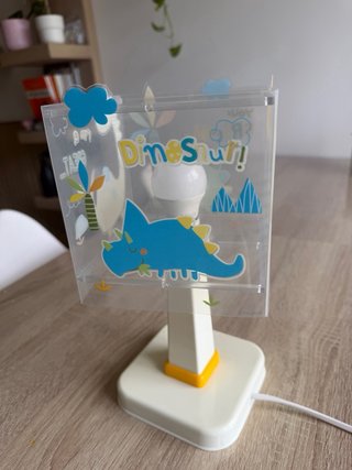 Lámpara infantil dinosaurio