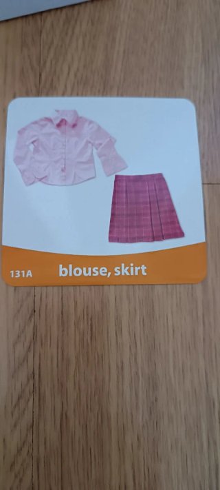 Tarjetas de vocabulario básico en inglés