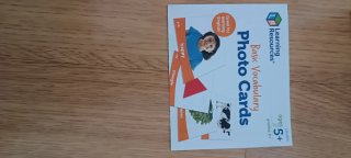 Tarjetas de vocabulario básico en inglés