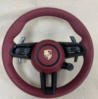 Volante Porsche Rojo