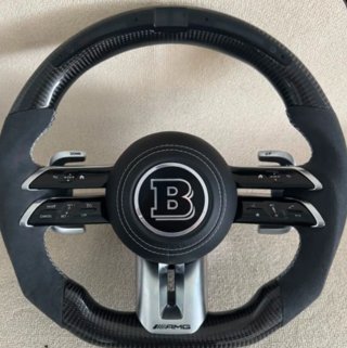 Volante Brabus Carbono y Piel
