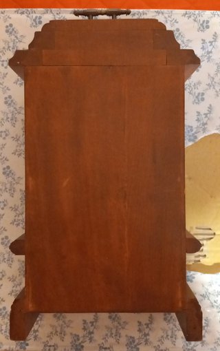 Orologio da tavolo in legno