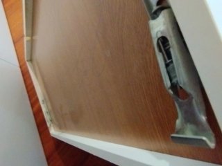 2 Muebles Vitrina Cocina Cristal Metal Madera