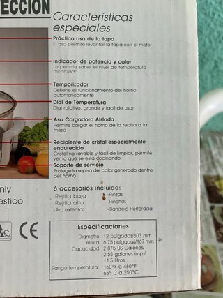 Horno de Convección House Worth