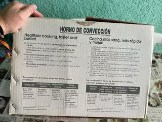 Horno de Convección House Worth