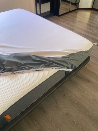 Colchón, Funda y Somier Emma 200x200cm casi nuevo