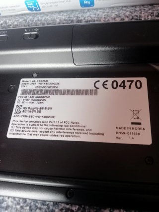 Smart TV Samsung Negra año 2014 (despiece)