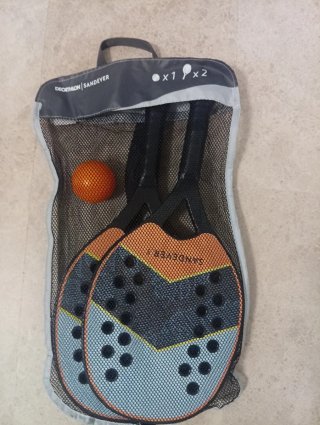 Palas de Playa Sandever con Pelota