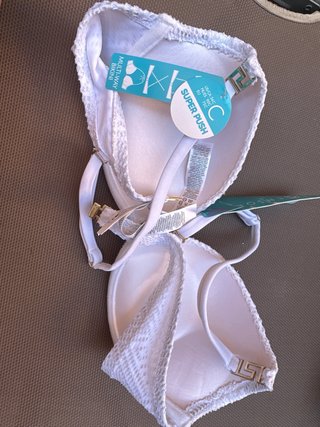 Bikini blanco con push up