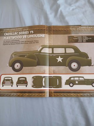 Modellino Cadillac 1939 Esercito USA