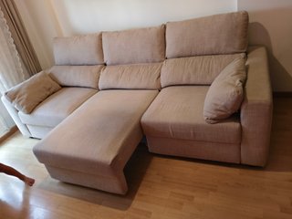 Sofá Cama 3 Plazas Beige