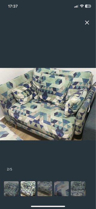 Sofá dos plazas FAMA